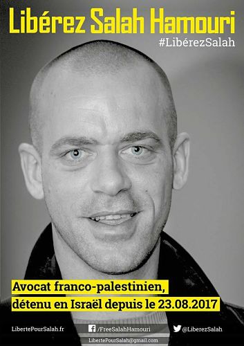Salah Hamouri condamné... à purger la fin de son ancienne peine (mise à jour ISM-France 7.9.)